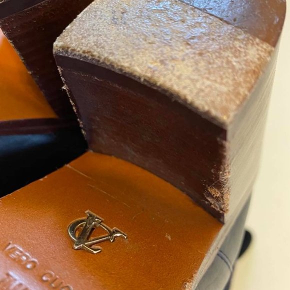 VERO CUGIO Leather/suede black boot. Size 7m - Picture 8 of 12